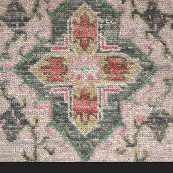 Hand Knotted Traditional Persian Style Decor Bedroom Rug - Image 4